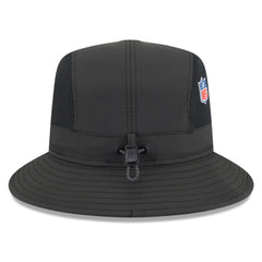 Pittsburgh Steelers New Era 2025 Sideline Bucket Hat Black | NFL