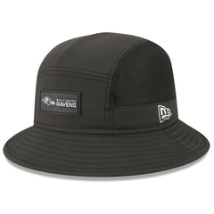 Baltimore Ravens New Era 2025 Sideline Bucket Hat Black | NFL