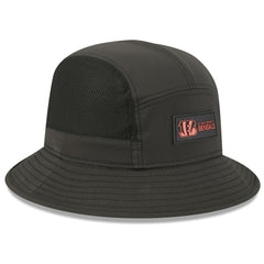 Cincinnati Bengals New Era 2025 Sideline Bucket Hat Black | NFL