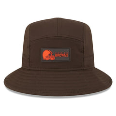 Cleveland Browns New Era 2025 Sideline Bucket Hat Brown | NFL