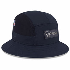 Houston Texans New Era 2025 Sideline Bucket Hat Navy | NFL