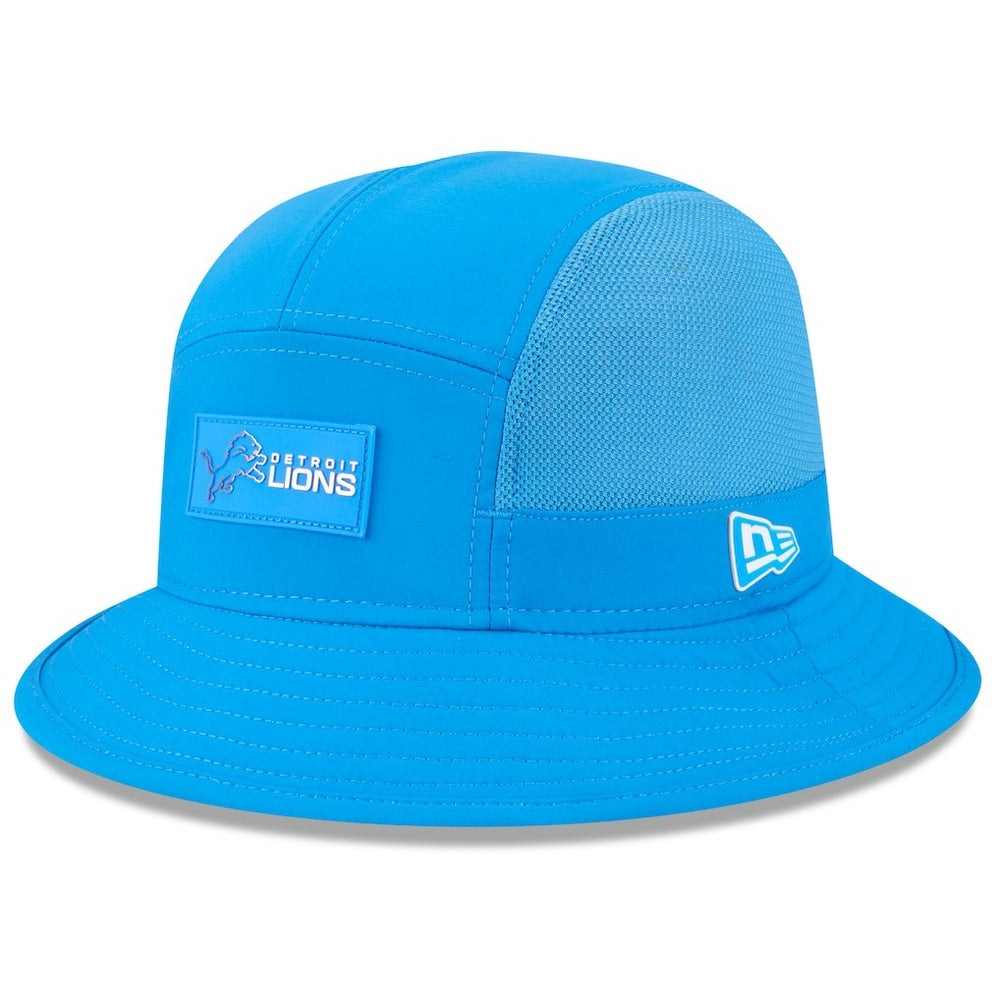 Detroit Lions New Era 2025 Sideline Bucket Hat Blue | NFL