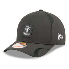 Las Vegas Raiders New Era Youth 2025 Sideline 9FORTY Adjustable Hat Black | NFL