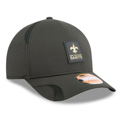 New Orleans Saints New Era Youth 2025 Sideline 9FORTY Adjustable Hat Black | NFL