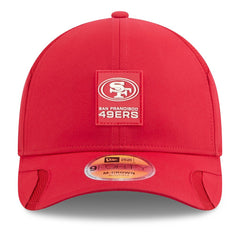 San Francisco 49ers New Era Youth 2025 Sideline 9FORTY Adjustable Hat Scarlet | NFL