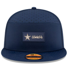 Dallas Cowboys New Era 2025 Sideline Split Panel 9FIFTY Snapback Hat Navy | NFL