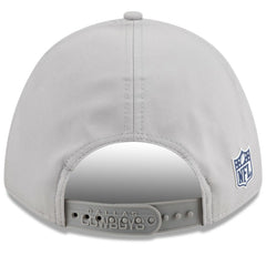 Dallas Cowboys New Era 2025 Sideline M-Crown 9FORTY Adjustable Hat Gray | NFL
