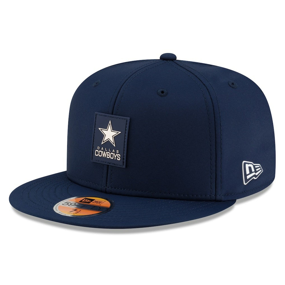 Dallas Cowboys New Era 2025 Sideline 59FIFTY Fitted Hat Navy | NFL