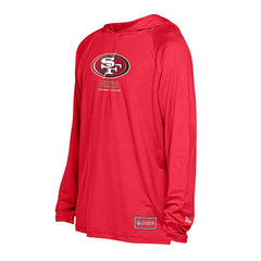 San Francisco 49ers New Era Functional Fandom Hoodie Scarlet | NFL