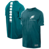 Philadelphia Eagles New Era Functional Fandom Reflective T-Shirt Midnight Green | NFL