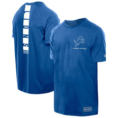 Detroit Lions New Era Functional Fandom Reflective T-Shirt Blue | NFL