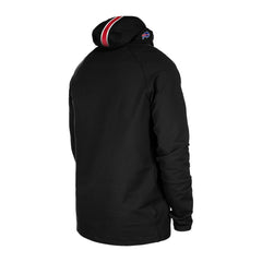 Buffalo Bills New Era Functional Fandom Balaclava Helmet Stripe Tri-Blend Hoodie Black | NFL