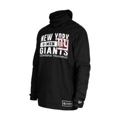 New York Giants New Era Functional Fandom Balaclava Helmet Stripe Tri-Blend Hoodie Black | NFL