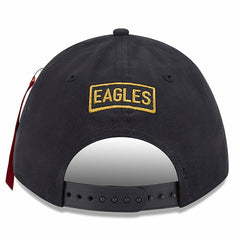Philadelphia Eagles New Era x Alpha Industries A-Frame 9FORTY Adjustable Hat Black | NFL