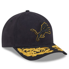 Detroit Lions New Era x Alpha Industries A-Frame 9FORTY Adjustable Hat Black | NFL