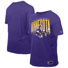 Minnesota Vikings New Era Combine Authentic Training Throwback T-Shirt Purple | NFL