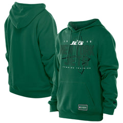 New York Jets New Era Combine Authentic Local State Throwback Hoodie Green | NFL