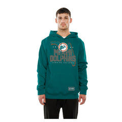 Miami Dolphins New Era Combine Authentic Local State Throwback Hoodie Aqua | NFL