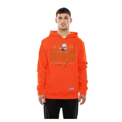 Cleveland Browns New Era Combine Authentic Local State Throwback Hoodie Orange | NFL