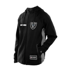 Las Vegas Raiders New Era Combine Authentic Raglan Scuba Full-Zip Hoodie Black | NFL