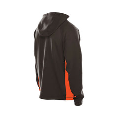 Cleveland Browns New Era Combine Authentic Raglan Scuba Full-Zip Hoodie Brown | NFL