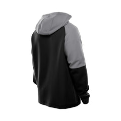 Las Vegas Raiders New Era Combine Authentic Color Block Raglan Pullover Hoodie Black | NFL