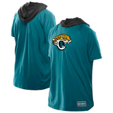 Jacksonville Jaguars New Era Combine Authentic Hooded Raglan Short-Sleeve T-Shirt Teal | NFL