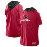 Arizona Cardinals New Era Combine Authentic Hooded Raglan Short-Sleeve T-Shirt Cardinal | NFL