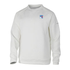 New York Rangers Columbia The Finder Sweatshirt - White - NHL