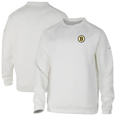 Boston Bruins Columbia The Finder Sweatshirt - White - NHL