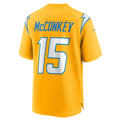 Ladd McConkey Los Angeles Chargers Alternate Charger Power Game Player Jersey Gold | Nike for Sale