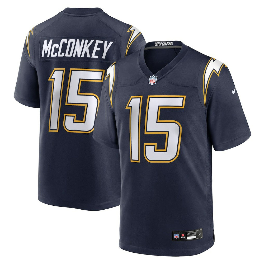 Ladd McConkey Los Angeles Chargers Alternate Super Chargers Game Player Jersey Navy | Nike for Sale