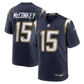 Ladd McConkey Los Angeles Chargers Alternate Super Chargers Game Player Jersey Navy | Nike for Sale
