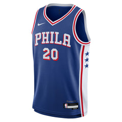 Jared McCain Philadelphia 76ers Youth Swingman Jersey Icon Edition Royal - NBA