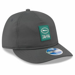 New York Jets New Era 2025 Sideline Cold Weather Retro Crown 59FIFTY Fitted Hat Charcoal | NFL