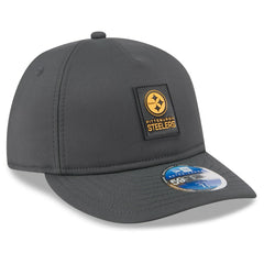 Pittsburgh Steelers New Era 2025 Sideline Cold Weather Retro Crown 59FIFTY Fitted Hat Charcoal | NFL