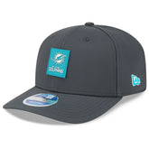 Miami Dolphins New Era 2025 Sideline Cold Weather 9SEVENTY Adjustable Hat Charcoal | NFL