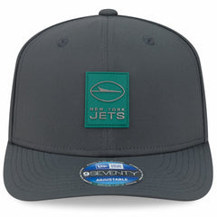 New York Jets New Era 2025 Sideline Cold Weather 9SEVENTY Adjustable Hat Charcoal | NFL
