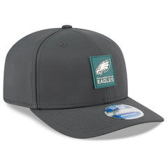 Philadelphia Eagles New Era 2025 Sideline Cold Weather 9SEVENTY Adjustable Hat Charcoal | NFL