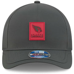 Arizona Cardinals New Era 2025 Sideline Cold Weather 9FORTY M-Crown Adjustable Hat Charcoal | NFL