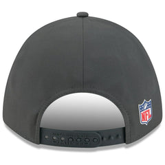 New Orleans Saints New Era 2025 Sideline Cold Weather 9FORTY M-Crown Adjustable Hat Charcoal | NFL