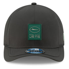 New York Jets New Era 2025 Sideline Cold Weather 9FORTY M-Crown Adjustable Hat Charcoal | NFL