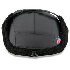 Atlanta Falcons New Era 2025 Sideline Cold Weather Runner Dog Ear Adjustable Hat Charcoal | NFL