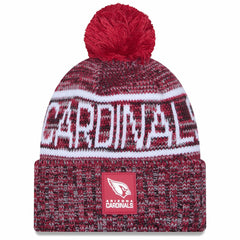 Arizona Cardinals New Era 2025 Sideline Cold Weather Cuffed Knit Hat with Pom Cardinal | NFL