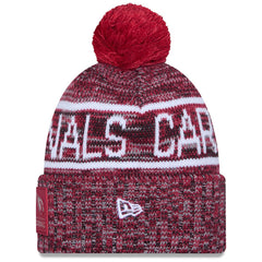 Arizona Cardinals New Era 2025 Sideline Cold Weather Cuffed Knit Hat with Pom Cardinal | NFL