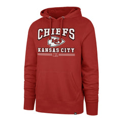 Kansas City Chiefs '47 Packed House Headline Pullover Hoodie Red | 47 brand