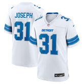 Kerby Joseph Detroit Lions Game Jersey White | Nike for Sale