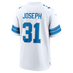 Kerby Joseph Detroit Lions Game Jersey White | Nike for Sale