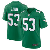 Zack Baun Philadelphia Eagles Alternate Game Jersey Kelly Green | Nike for Sale
