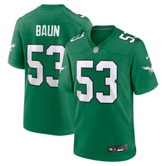 Zack Baun Philadelphia Eagles Alternate Game Jersey Kelly Green | Nike for Sale